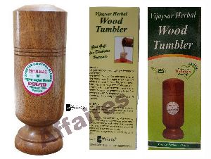 Wooden Vijaysar Herbal Tumbler