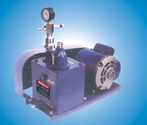 Rotary vane high vacuum pumps