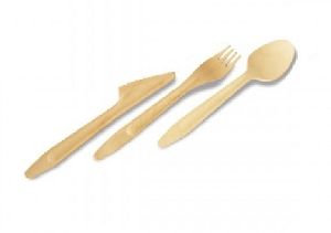 Disposable Wooden Cutlery Set