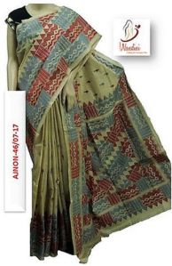 Katha Stitch Saree