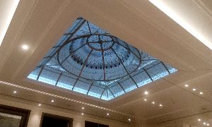 Multicolored Stained Glass Dome
