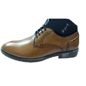 Brown Mens Leather Formal Shoes