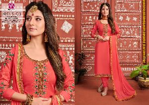 LOTUS VOL 3 BY MEGHALI SUITS JAM SATIN ETHNIC SALWAR KAMEEZ DESIGNS