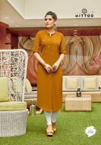 MITTOO FENTASTIC VOL 3 SIMPLE READYMADE LONG KURTIS