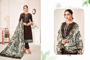 SAMAIRA ABHINANDAN VOL 3 JAM SILK WORK DRESS MATERIALS