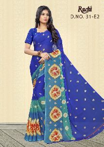 CHIFFON POSTER 31 BY RUCHI BANDHANI PRINTED SAREE