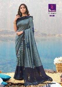 SWAROVSKI VOL 2 BY SHANGRILA GEORGETTE PRINTED CLASSICAL STYLISH SAREE