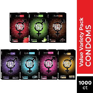 NottyBoy Value Variety Condom Pack of 1000