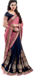 Embroidered Georgette Saree