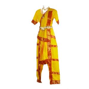 Bharat Natyam Girl Costume