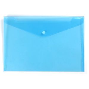 Sky Blue Plastic Folder