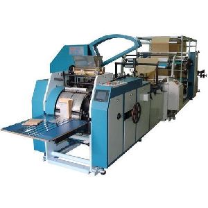 Fully Automatic Paper Bag Making Machine