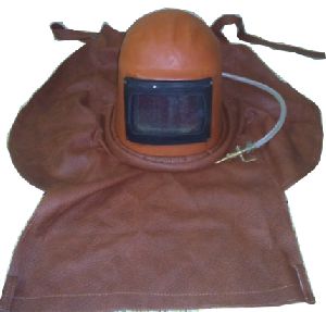 Portable Sand Blasting Machine Operator Safety Helmet