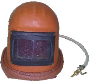 Portable Sand Blasting Machine Operator Safety Helmet