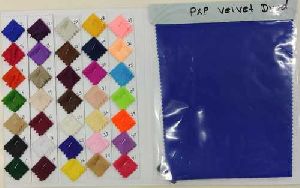 Velvet Dyed Fabric