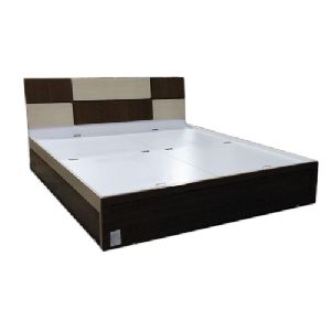 King Size Wooden Storage Bed