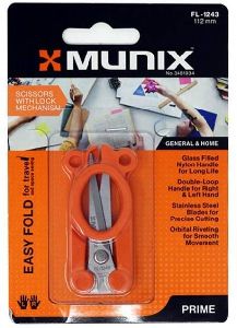 SCISSORS WITH LOCK MACHANISM FL-1243 MUNIX