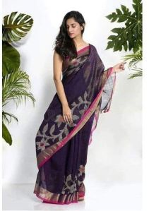 Printed Jamdani Saree