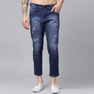 Mens Ankle Length Jeans