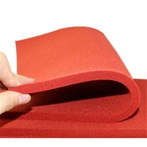 Red Silicone Rubber Sponge