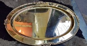 Designer Brass Serving Tray