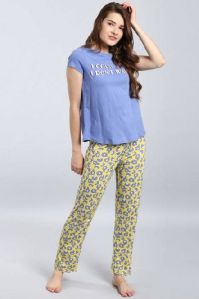 Ladies Printed Pajama