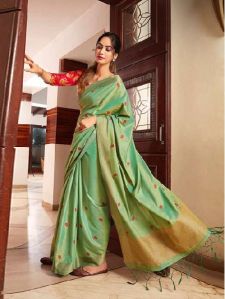 Kora Muslin Silk saree