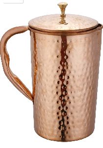 COPPER HAMMERED JUG