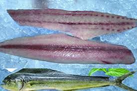 Frozen Mahi Mahi Fish Fillet with Skin