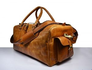 Leather Duffle Bag