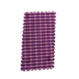 Indigo Check Shirting Fabric