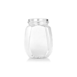 Honey Glass Jar (Hexagonal 250 ml)