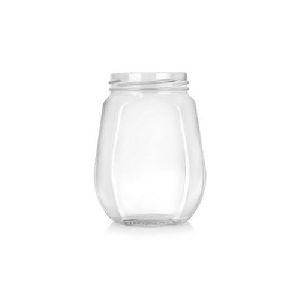 Honey Glass Jar (Hexagonal 500 ml)