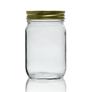 Honey Glass Jar (Round 250 ml)