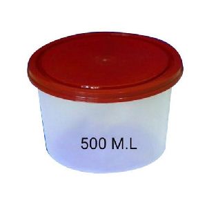 500ml Disposable Plastic Food Container