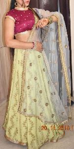 indo western lehenga choli,