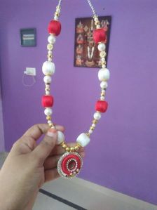 Silk Thread Necklace