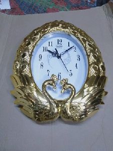 Peacock Shaped Wall Clock