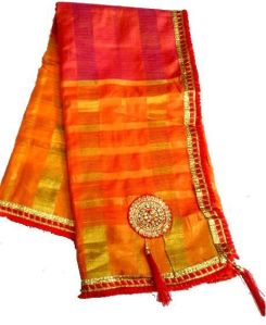 Womens Fancy Supernet Zari Border Saree