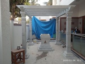 Stone Pergola