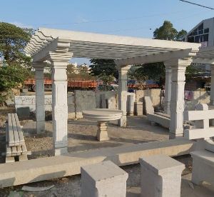 Stone Pergola