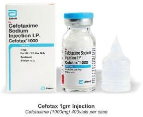 Cefotaxime Sodium Injection IP (Cefotax - 1 gm)