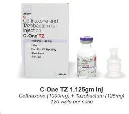 Ceftriaxone and Tazobactam for injection (C -One TZ)