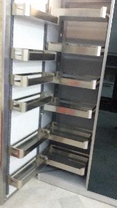 Stainless Sheet Shelf Pantry Unit