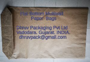 Flat Bottom Multiwall Paper Bags