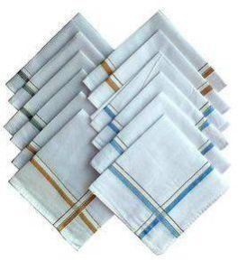 Mens White Handkerchiefs