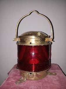 Brass Electric Lantern
