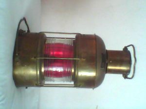Vintage Ship Antique Oil Lantern
