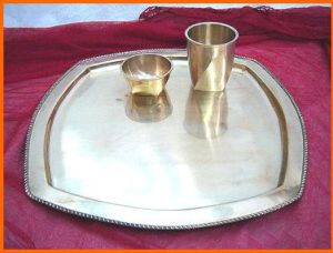 Aluminium Thali Set