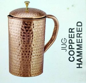 Hammered Copper Jug